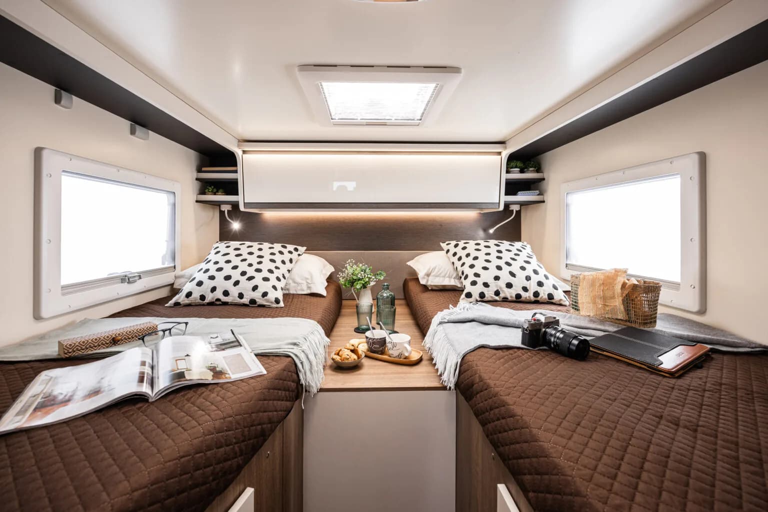 Elnagh Baron Compact 539 paturi twin în zona de noapte