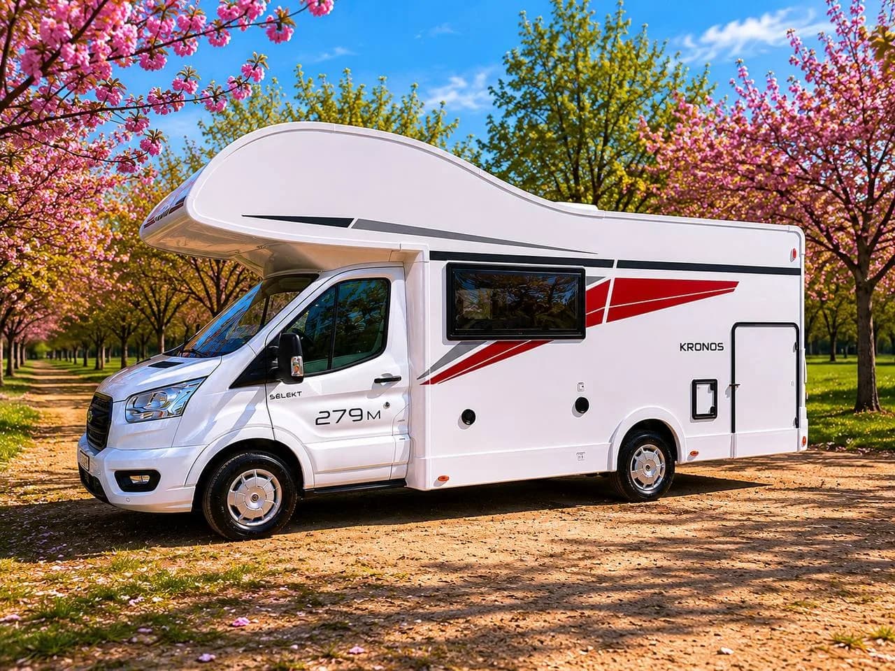 Kronos 279 M — exterior, față-lateral (foto dealer)
