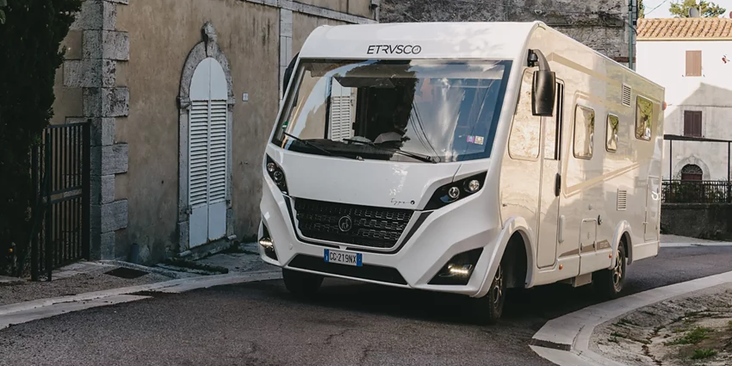 Etrusco I Fiat — în mers pe drum